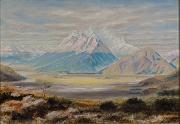 Tom Thomson Painting of Mount Earnslaw oil on canvas
